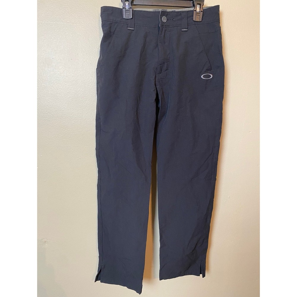 OAKLEY Mens Take Pro Pants Blackout Performance Water Resistant 28x30